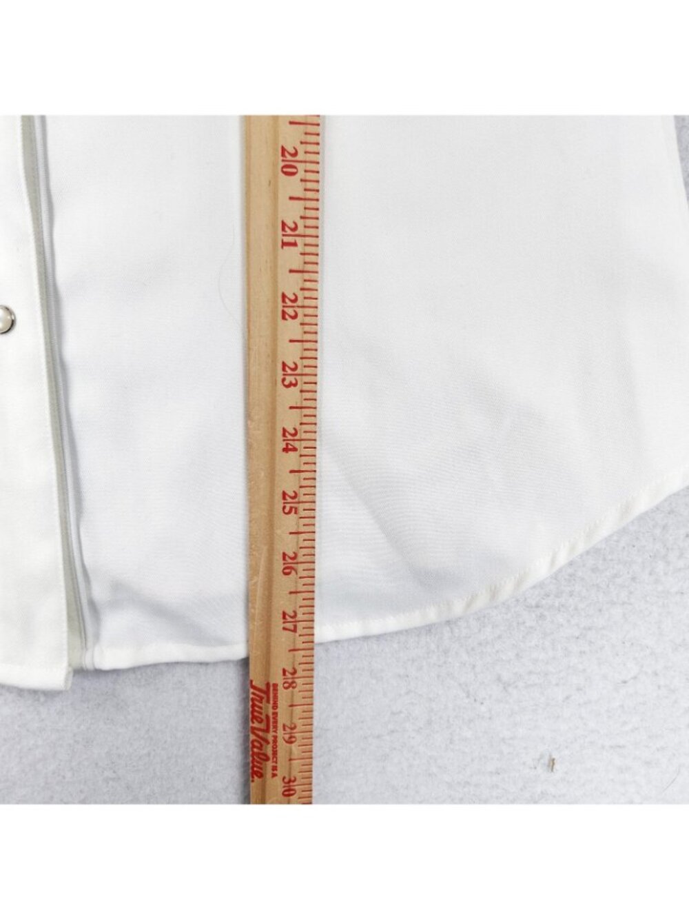 Roper Shirt Womens Medium White Western Snap Front Embroidered Long Sleeve NEW - Picture 5 of 13